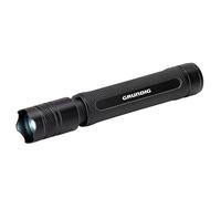 Grundig LED Torch 110 Lumen - 3 W - 100 m Range - 3 Lighting Modes: High, Low, Pulsating - Black
