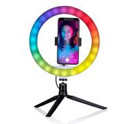 Grundig Ring Light with Stand - Circle Lamp for Filming and Makeup - USB Ring Light - Phone Ring Light Tripod - TikTok Gifts for Girls - Light Stand for Videos