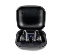 grundig Wireless Bluetooth Headphones - True Wireless Sport Earbuds - Headphones Up to 30 Hours Playtime - USB-C Fast Charge - Comfortable Fit - Black