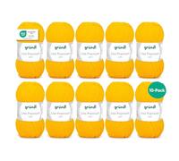 Grundl Lisa Premium uni 50g - corn yellow 10 -Pack of 10