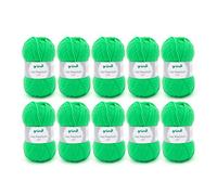 Grundl Lisa Premium uni 50g - neon green 29 -Pack of 10