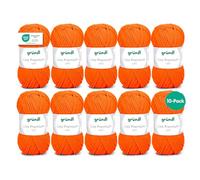 Grundl Lisa Premium uni 50g - neon orange 50 -Pack of 10