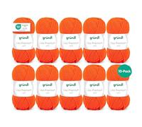 Grundl Lisa Premium uni 50g - orange 11 -Pack of 10