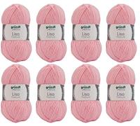 Grundl - Lisa Premium Uni Yarn - Pack of 8 Balls - Colour Number 05