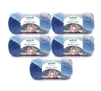 Grundl Pacific Lace - himmelblau-violett 07 - Pack of 5