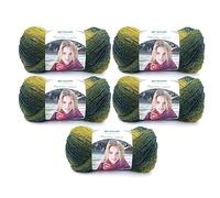 Gründl Pacific Lace Pack of 5, Chestnut Moss Green 09, 5X 100g