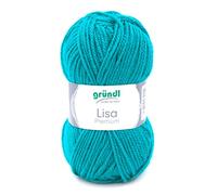 Grundl Yarn, Petrol, 3,5-4,5 mm