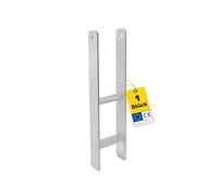 Heavy Duty Galvanised Pergola Post Support Fence Post Anchor Bracket Concreting
