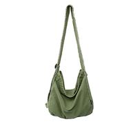 Grunge Bag Hobo Boho Hippie Crossbody Bag Sling Purses for Office Study Shopping Travel Y2k Aesthetic, Army Green