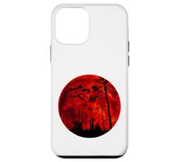 Grunge Bats Flying Gothic Blood Red Moon T-Shirt Case for iPhone 12 mini