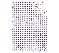 Grunge Dots Layering Stencil, 11.43 x 16.51 cm - Layering Stencil use to add Texture and Design to Mixed Media Backgrounds