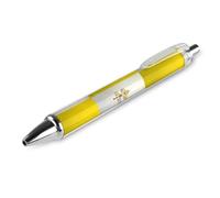 Grunge Flag of The Vatican City Retractable Ballpoint Pens 0.5mm Fine Black Inks Roller Smooth Writing Office Supplies 1 PCS