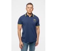 Grunge Smile Polo Shirt Nirvana Navy M