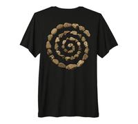 Grunge Stone Spiral 90s Vintage Nature Goblincore Geology Premium T-Shirt