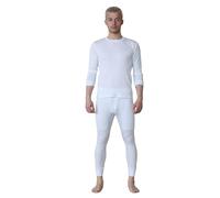 Grunge Wear® Men's Thermal Underwear 2Pcs Set - Long Sleeve Top & Long Johns Bottom Pants Winter Outdoor Ski Workout Wear Size S-XXL