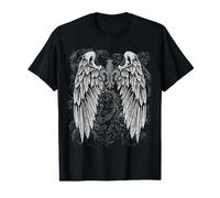 Grunge Wings Angel On Back y2k 2000s Goth Vintage Harajuku Value Graphic T-Shirt