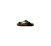 Grunland CC4015 Sara Women's Natural Cork Sandal Mule, Black, 7 UK