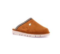 Grunland Loxi Women's Ethnic Leather Slipper CI2609, brown, 8 UK