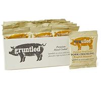 Gruntled Premium Pork Crackling English Mustard, 20 x 35g Box