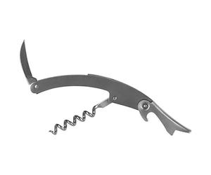 Grunwerg 28/SS Aperiti Barware Waiter's Cork Screw, Stainless Steel, ['Burgundy', 'Ivory', 'Black', 'Silver']