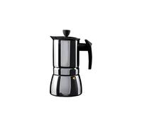 Grunwerg 4 Cup Cafe Ole Espresso Maker Induction Stainless Steel