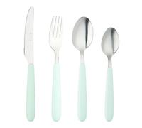 Grunwerg 24BX4311GR 24 Piece Cutlery Set, Stainless Steel, Blue