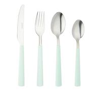 Grunwerg 24BX4312GR 25 Piece Cutlery Set, Stainless Steel, Blue