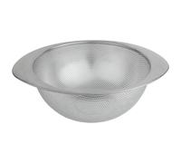 Grunwerg Colander, 18/10 Stainless Steel, Fine Holes for Draining Foods, 22cm Diameter
