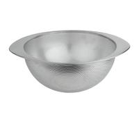 Grunwerg Colander, 18/10 Stainless Steel, Fine Holes for Draining Foods, 26cm Diameter
