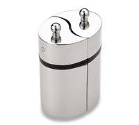 Grunwerg Condimates 2 Piece Pepper Mill & Salt Mill, Satin Finish, 10Cm