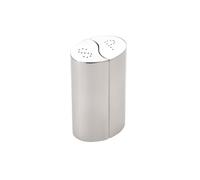 Grunwerg Condimates Mix & Match Interlocking Flavour Creators 2 Piece Salt & Pepper Shakers with Ceramic Gears, Mirror Finish, 8cm
