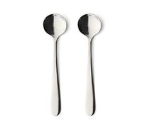 Windsor Carded Grunwerg Set of 2 Egg Spoons, Stainless Steel, Mirror Polished