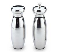 Grunwerg Gmill 2 Piece Pepper Mill & Salt Shaker, Mirror Finish, 15Cm