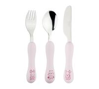 Grunwerg Greenworks 3 Piece Child's Set, Recycled Plastic, Eco-Friendly, Woodland Animals