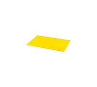 Grunwerg High Density Plastic Chopping Board, Yellow, 44 x 30 x 1 cm