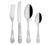 Grunwerg Kings 16 Piece Cutlery Set, 18/0 Stainless Steel