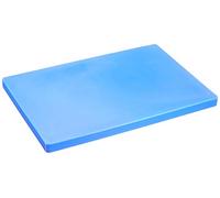 Grunwerg Low Density Plastic Chopping Board, Blue, 44 x 30 x 2.5 cm