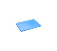 Grunwerg Low Density Plastic Chopping Board, Blue, 44 x 30 x 2.5 cm
