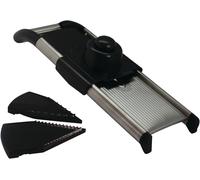 Grunwerg MVS-282 The Gourmet V-Shape Professional Slicer, Black, Stainless Steel, 41 x 13 x 9cm
