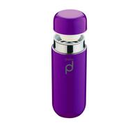 Grunwerg Pioneer Vacuum Insulated Leak Proof Drinkpod Capsule Flask 6 Hours Hot 24 Hours Cold, Purple, 200 ml