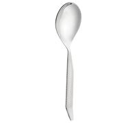 Grunwerg Sandringham Collection Soup Spoons, 18-10 Stainless Steel, Set of 12