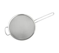 Grunwerg ST-3009 Fine Mesh Strainer with Polished Rim And Handle, Silver, 9-Inch, 22.5cm Diameter