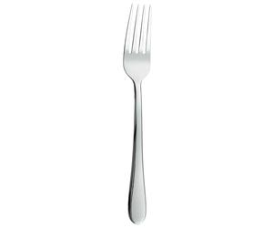 Grunwerg TAFWDR Windsor Table Forks, 18/0 Stainless Steel, Mirror Finish - Modern Contemporary Cutlery (Pack of 12), Silver