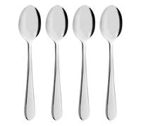 Grunwerg Windsor 4-Piece Teaspoon Set 4TESWDR/C, 18/0 Stainless Steel
