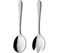 Grunwerg Windsor Carded 2-Piece Salad Serving Set 2SLDWDR/C, 18/0 Stainless Steel