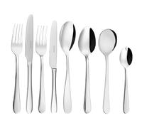 Grunwerg Windsor Carded Collection 44-Piece Cutlery Set, Stainless Steel | Made from 18/0 stainless steel, with many different pieces needed for everyday dining for up to 6 people.