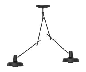 Grupa - Arigato Ceiling Lamp Double, Black - Black