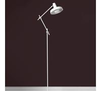 GRUPA Arigato floor lamp, three-piece arm, white