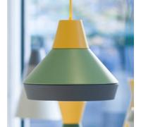 GRUPA Ili Ili Cats Hat pendant light yellow/green/grey