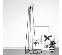 GRUPA Model M3 LED floor lamp black cable black